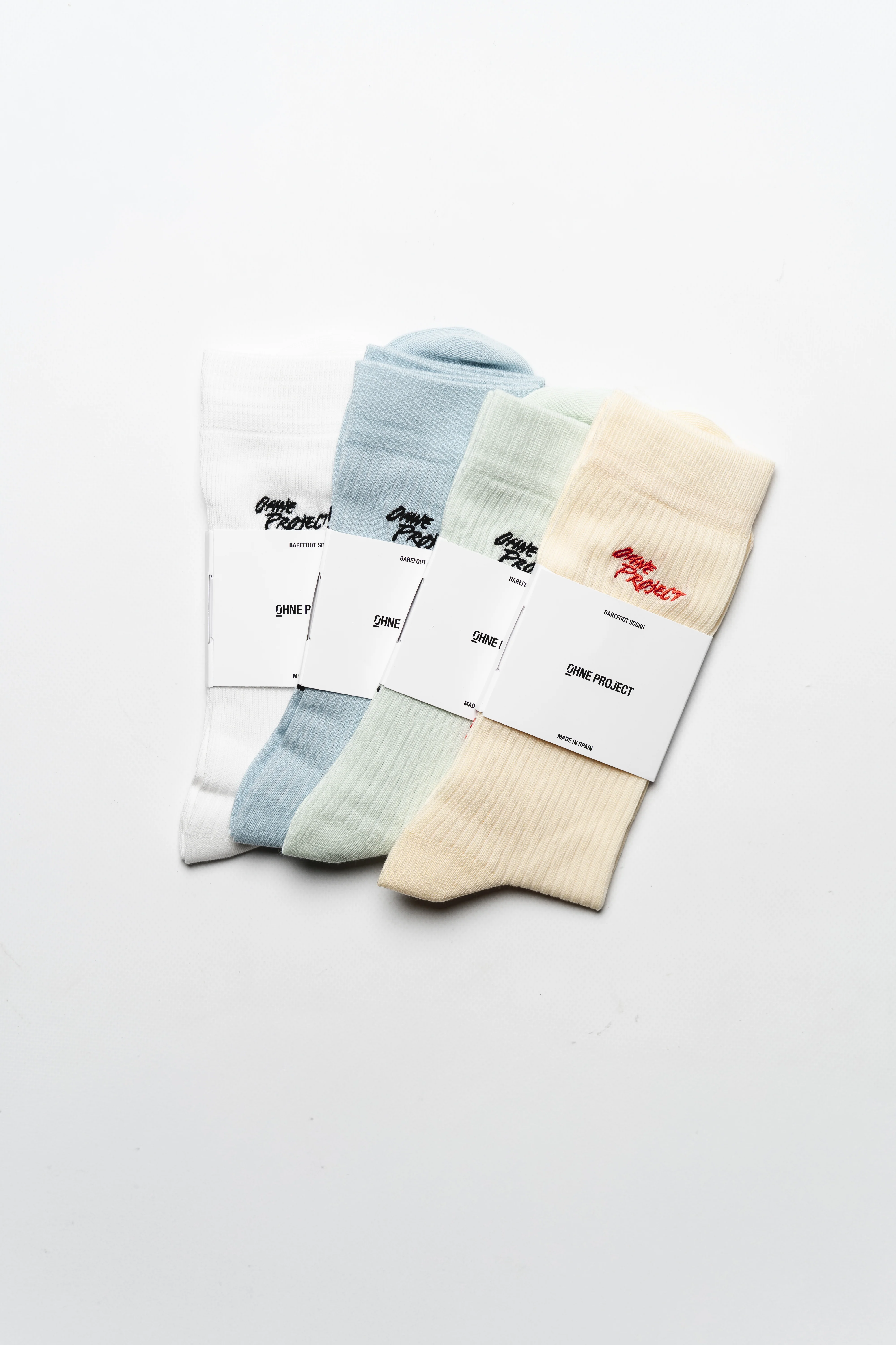 BAREFOOT CLASSIC SOCKS CREAM / RED - Image 4
