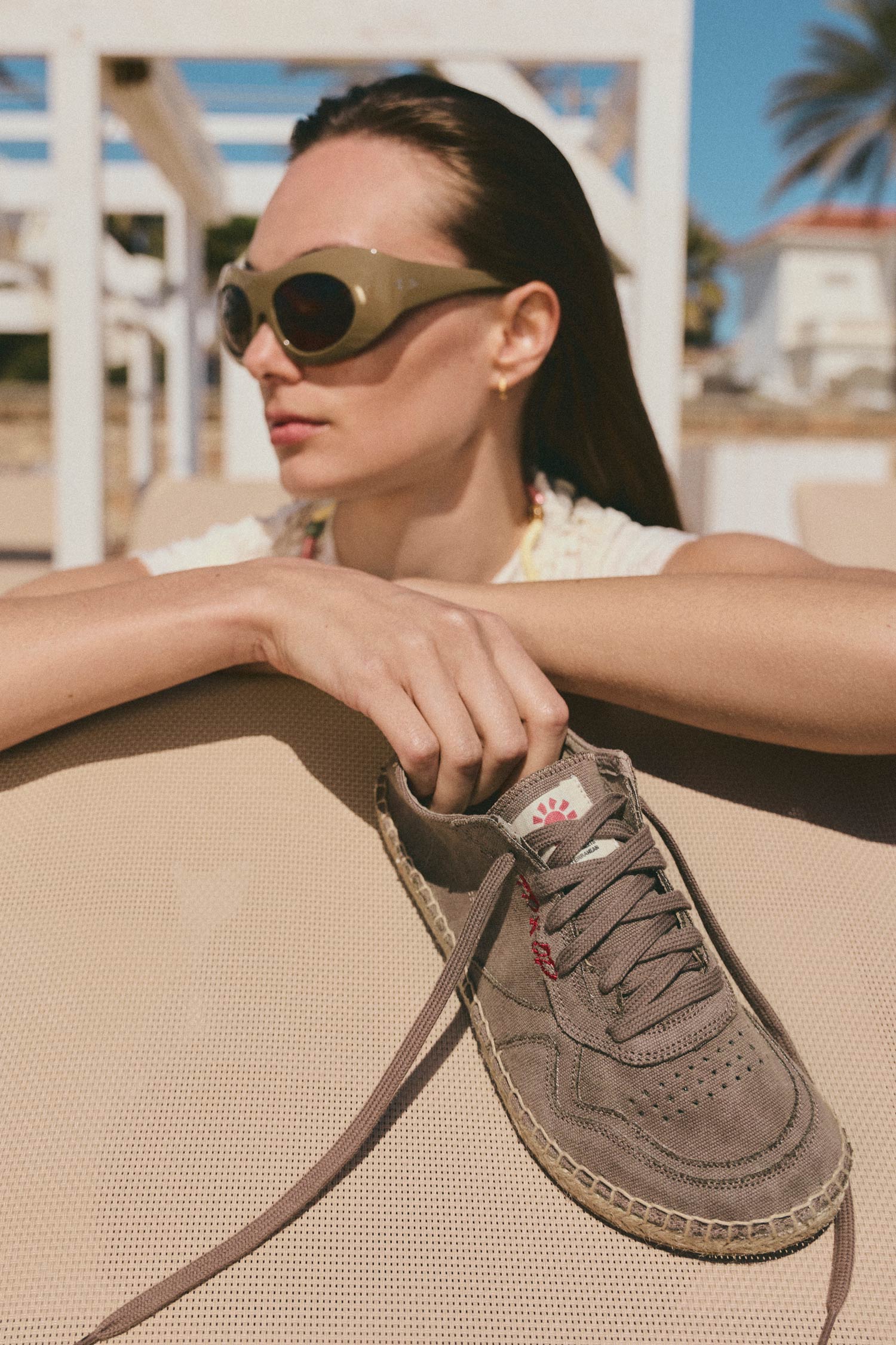 BAREFOOT ESPADRILLE 080 TONI PONS X OHNE PROJECT TAUPE - Image 8