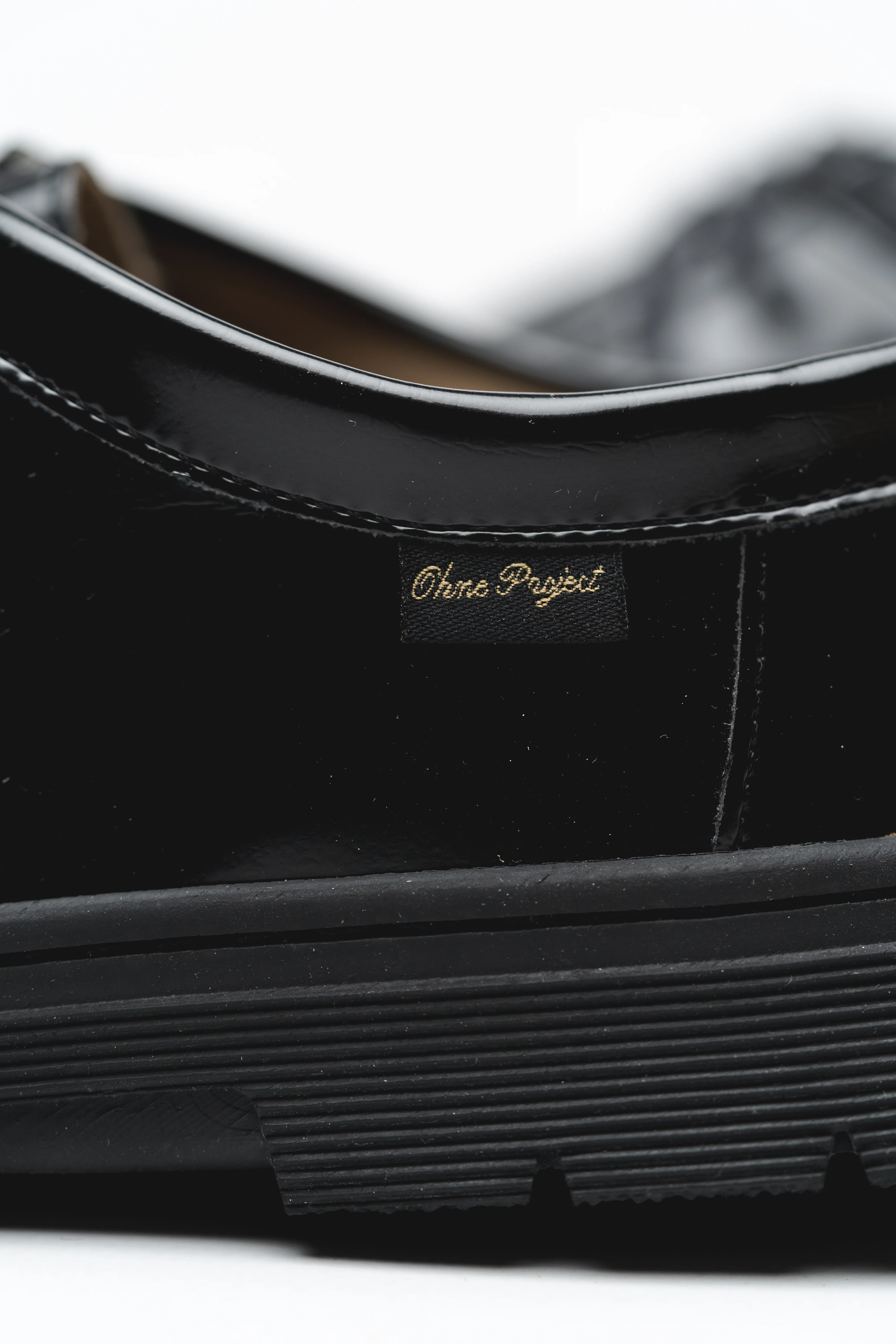 BAREFOOT LACE-UP SHOE MILOS GLOSSY BLACK - Image 4