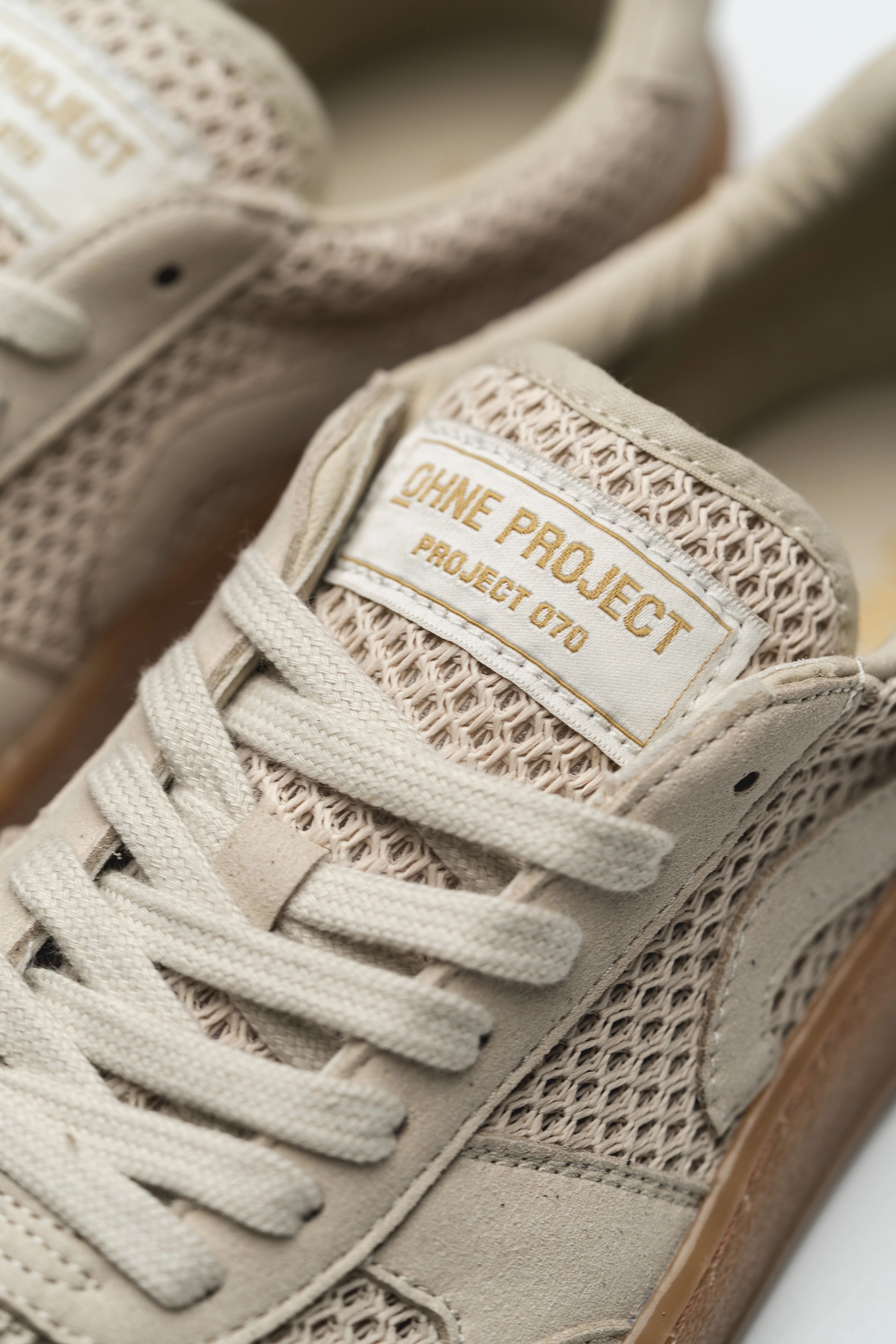 BAREFOOT SNEAKER 070 BEIGE MESH - Image 4