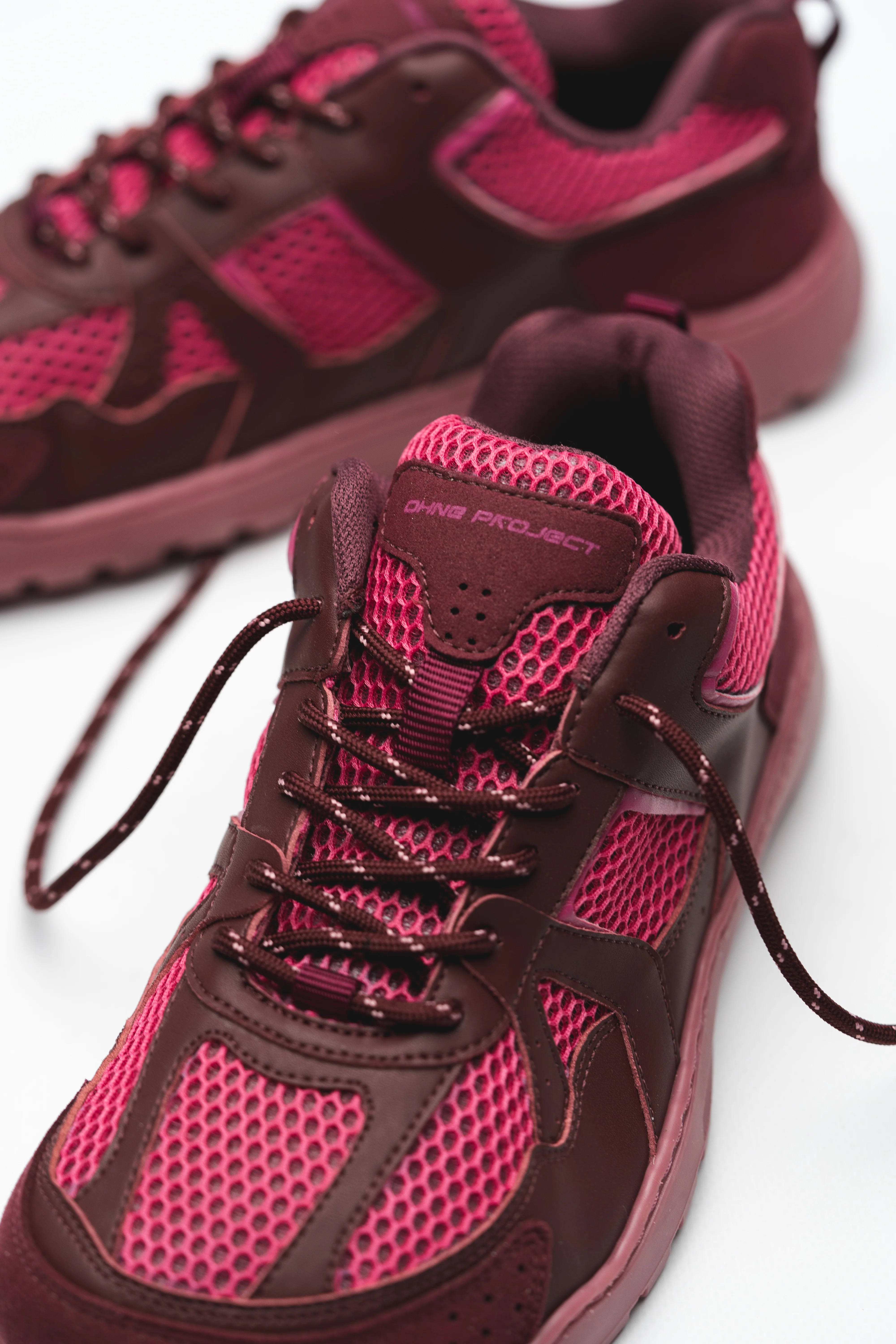 BAREFOOT SNEAKER RETRO RUN FUCSIA - Image 2