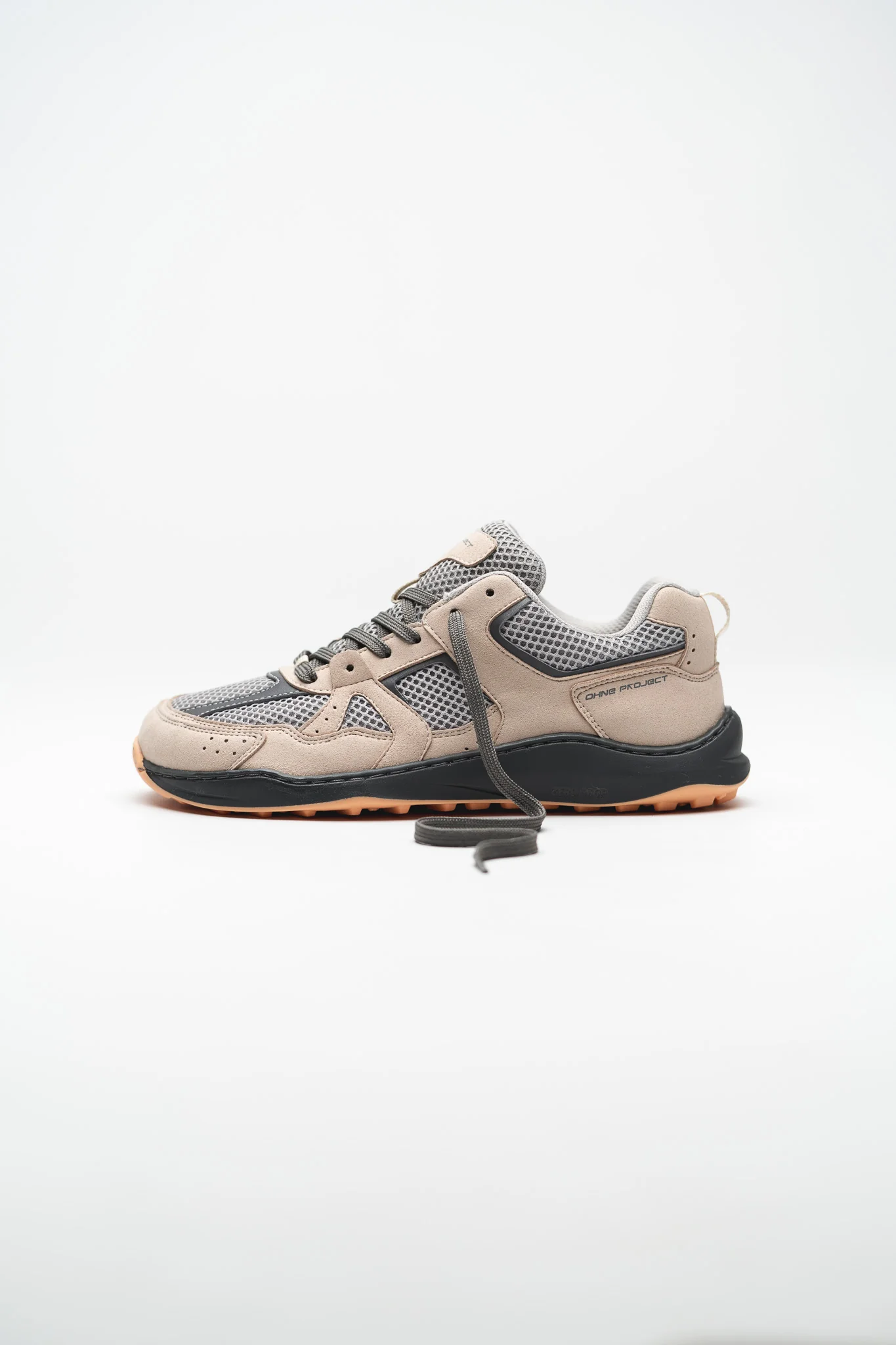 BAREFOOT SNEAKER RETRO RUN NUDE - Image 7