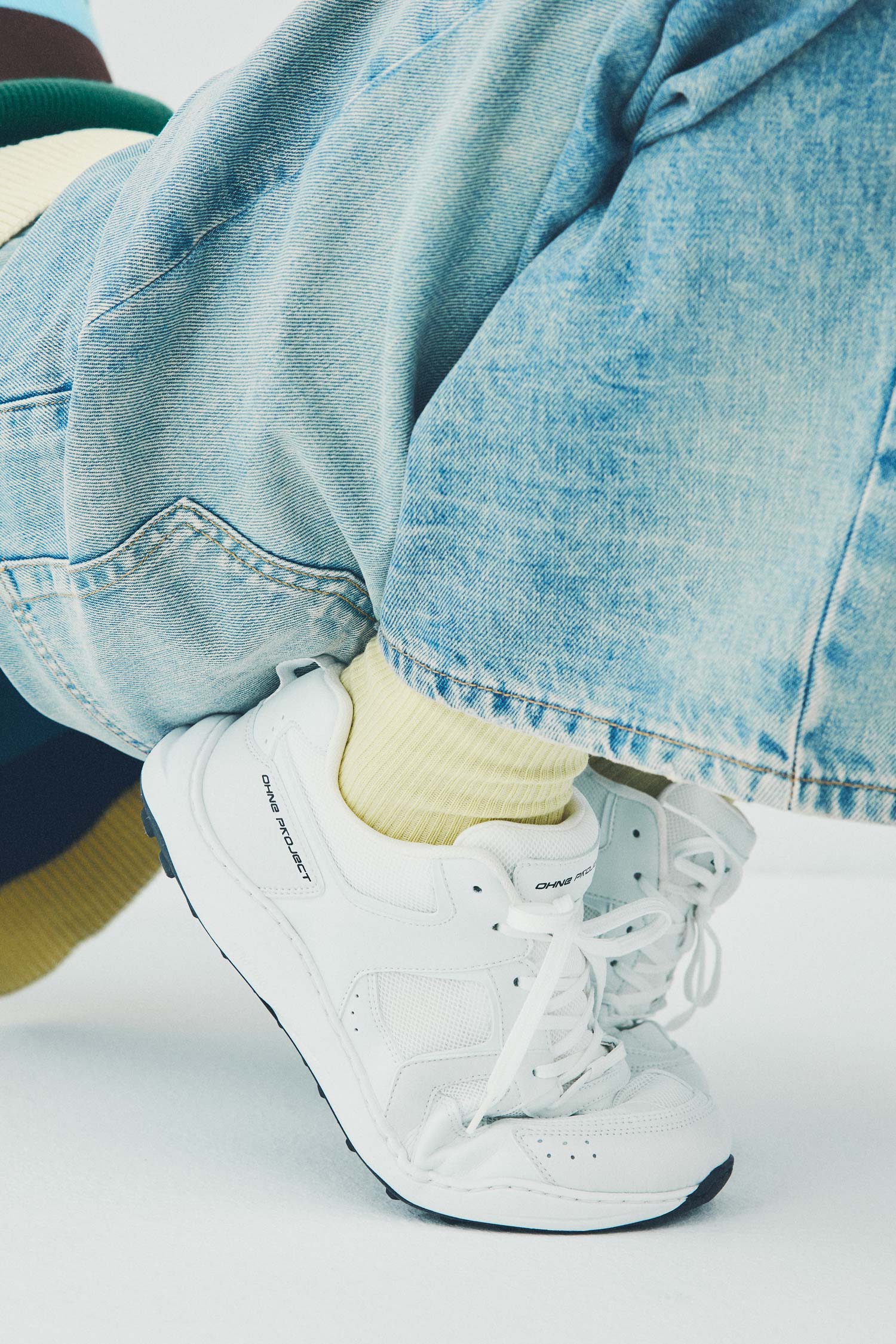 BAREFOOT SNEAKER RETRO RUN OFF WHITE - Image 9