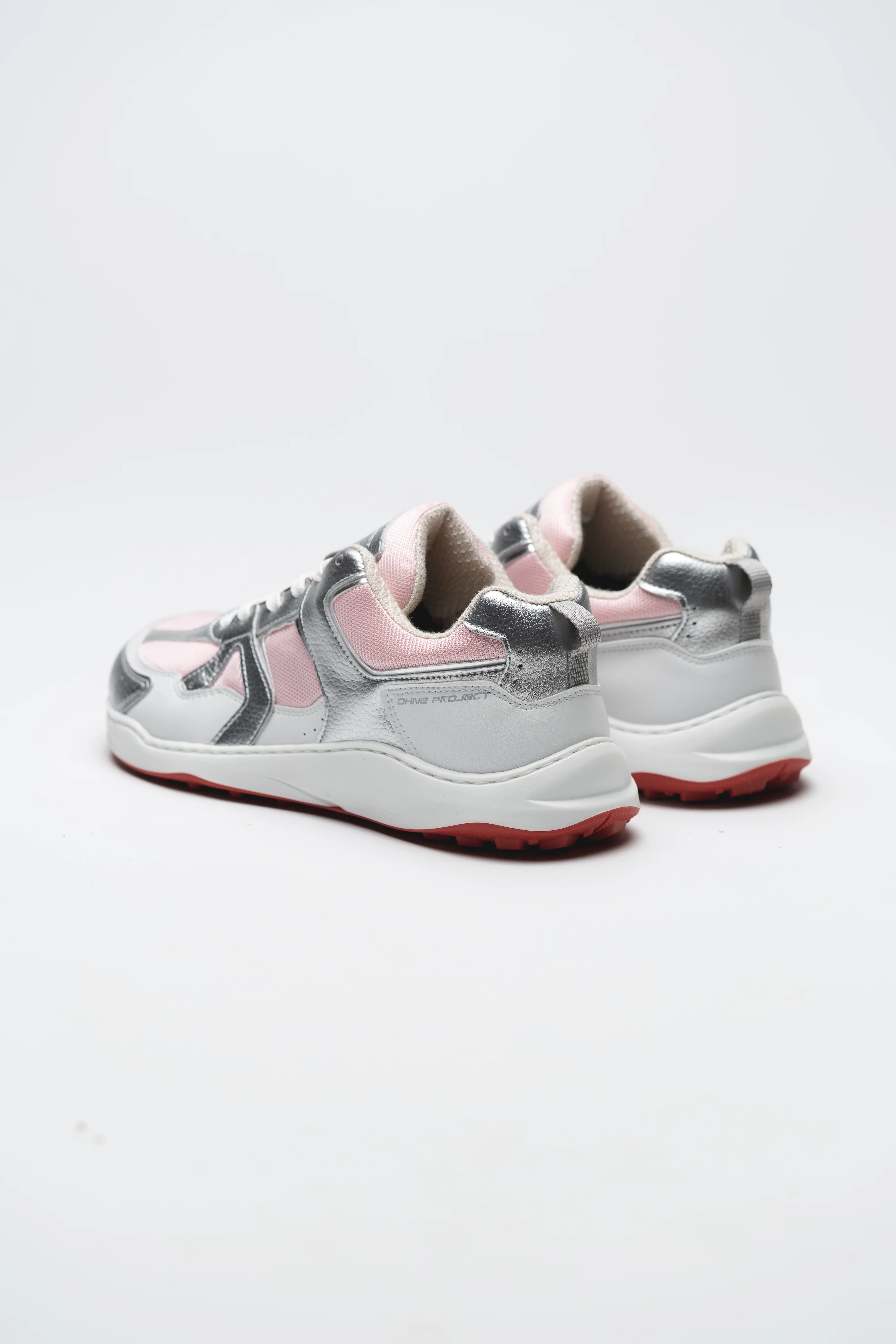 BAREFOOT SNEAKER RETRO RUN SILVER PINK - Image 4