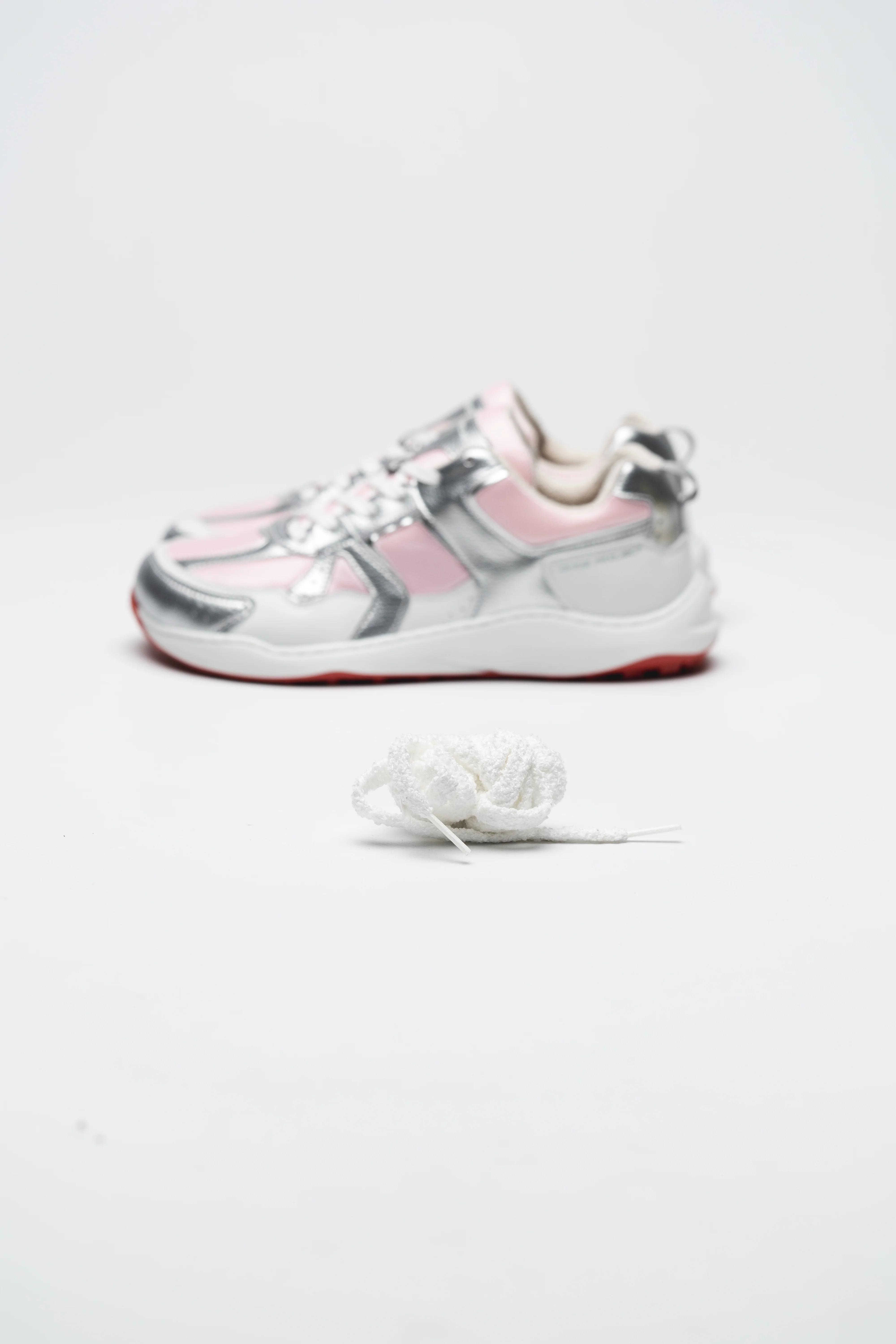 BAREFOOT SNEAKER RETRO RUN SILVER PINK - Image 5