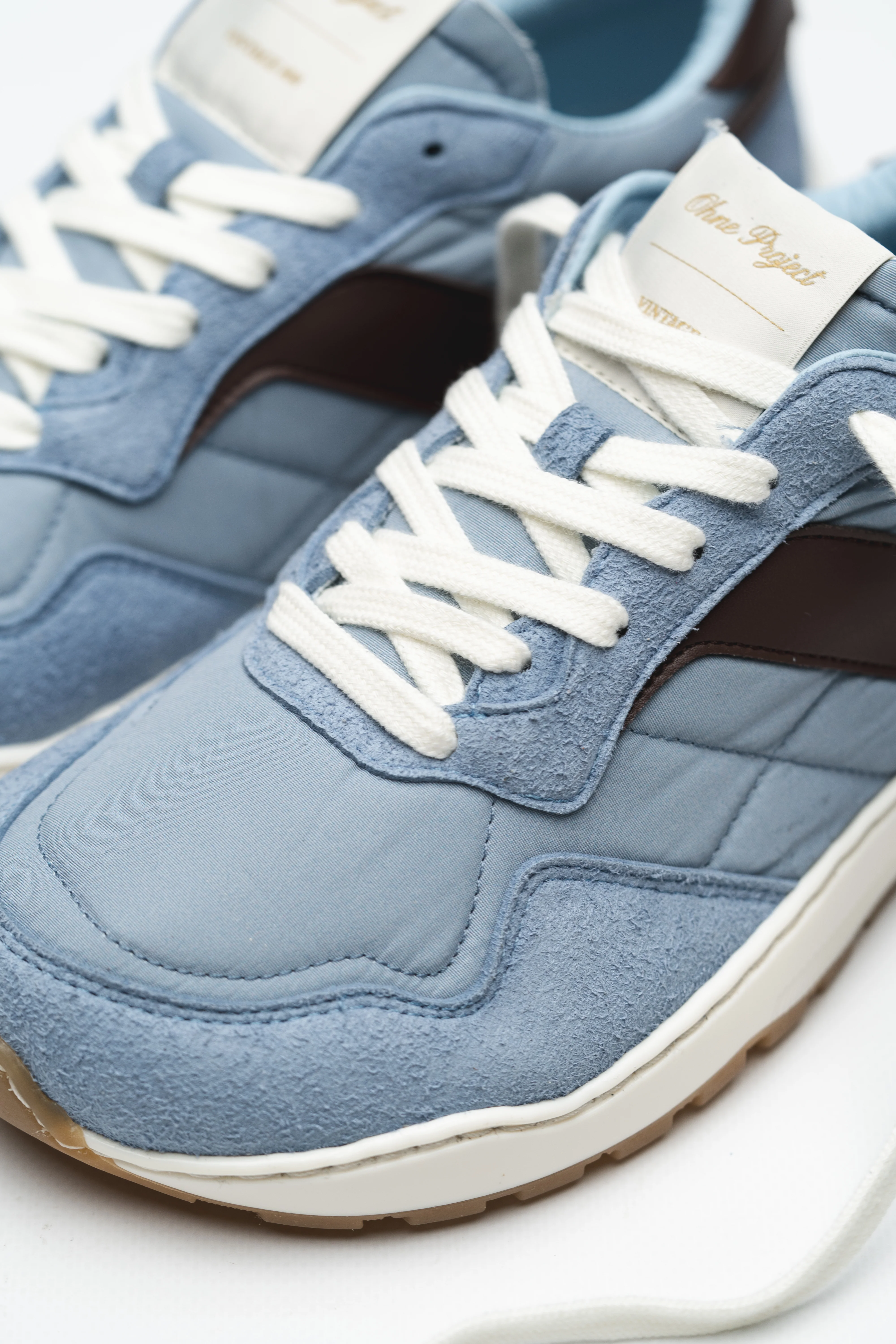 BAREFOOT SNEAKER RETRO RUN VINTAGE ASH BLUE - Image 8