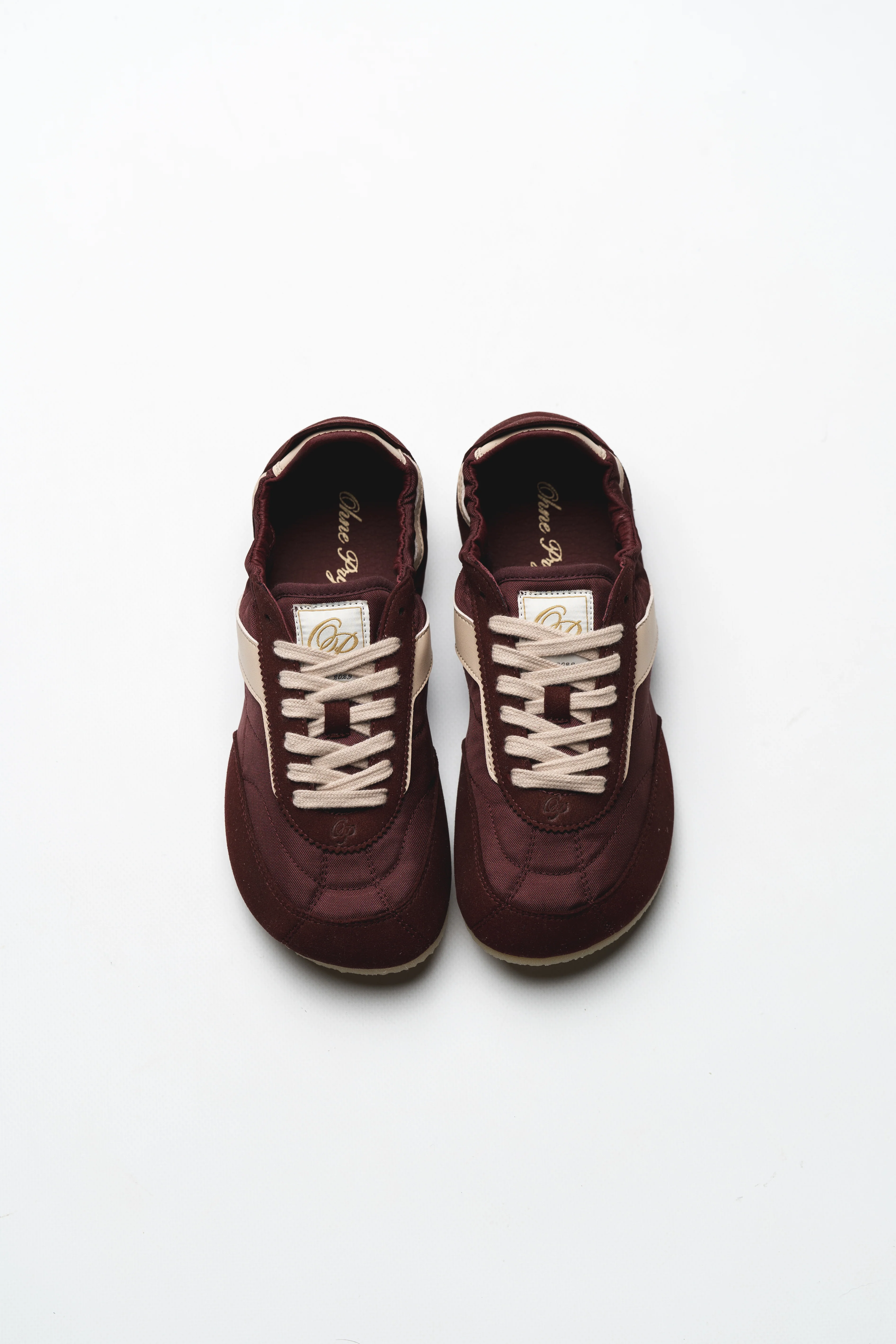 BAREFOOT SNEAKERINA KIMA BURGUNDY - Image 5