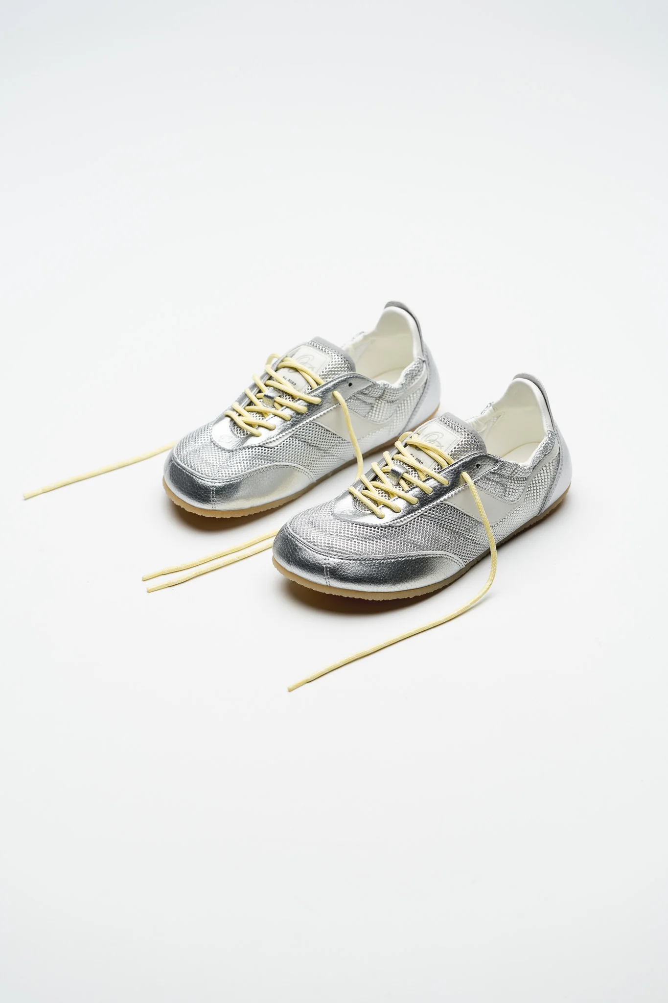 BAREFOOT SNEAKERINA KIMA SILVER MESH - Image 3