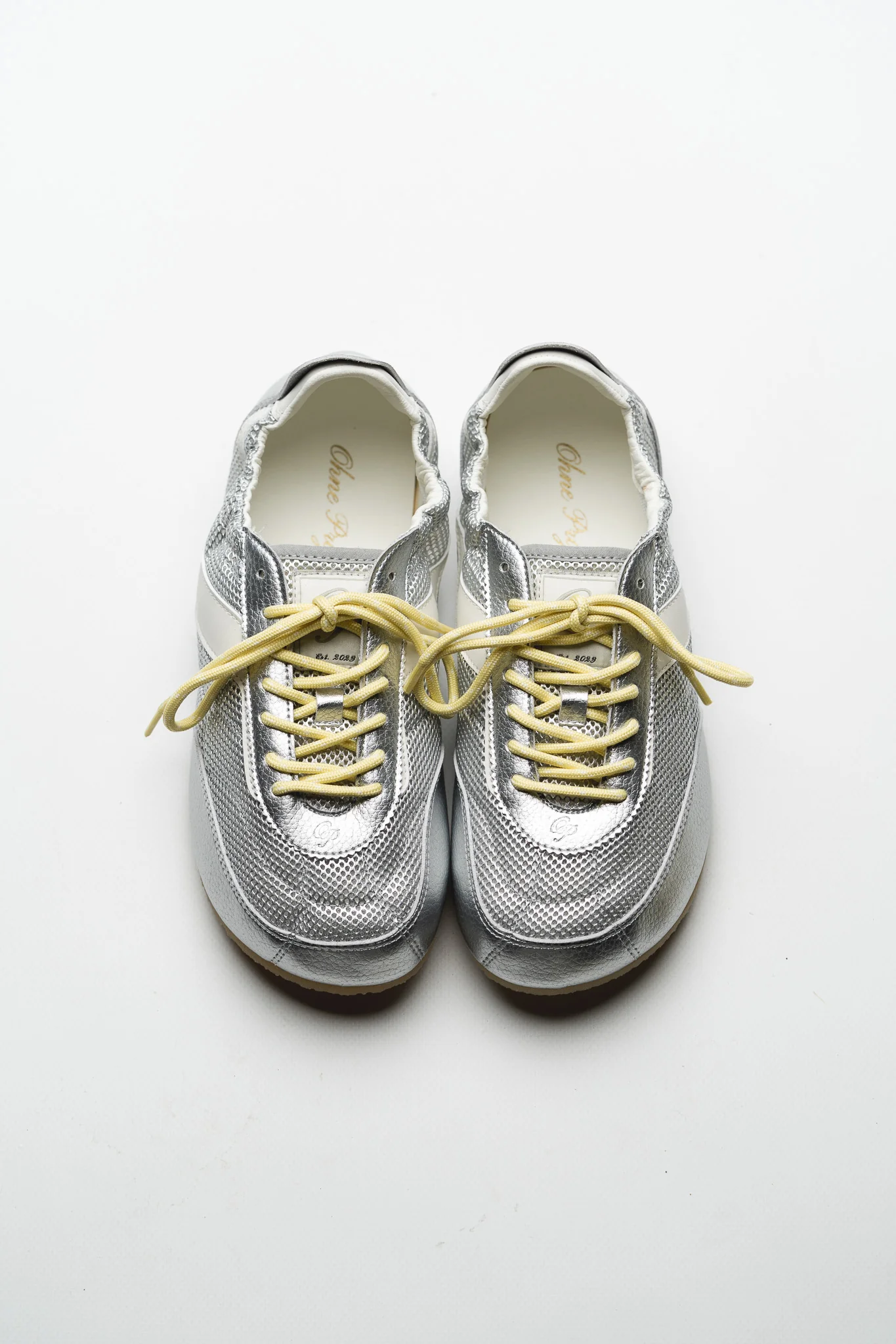 BAREFOOT SNEAKERINA KIMA SILVER MESH - Image 4