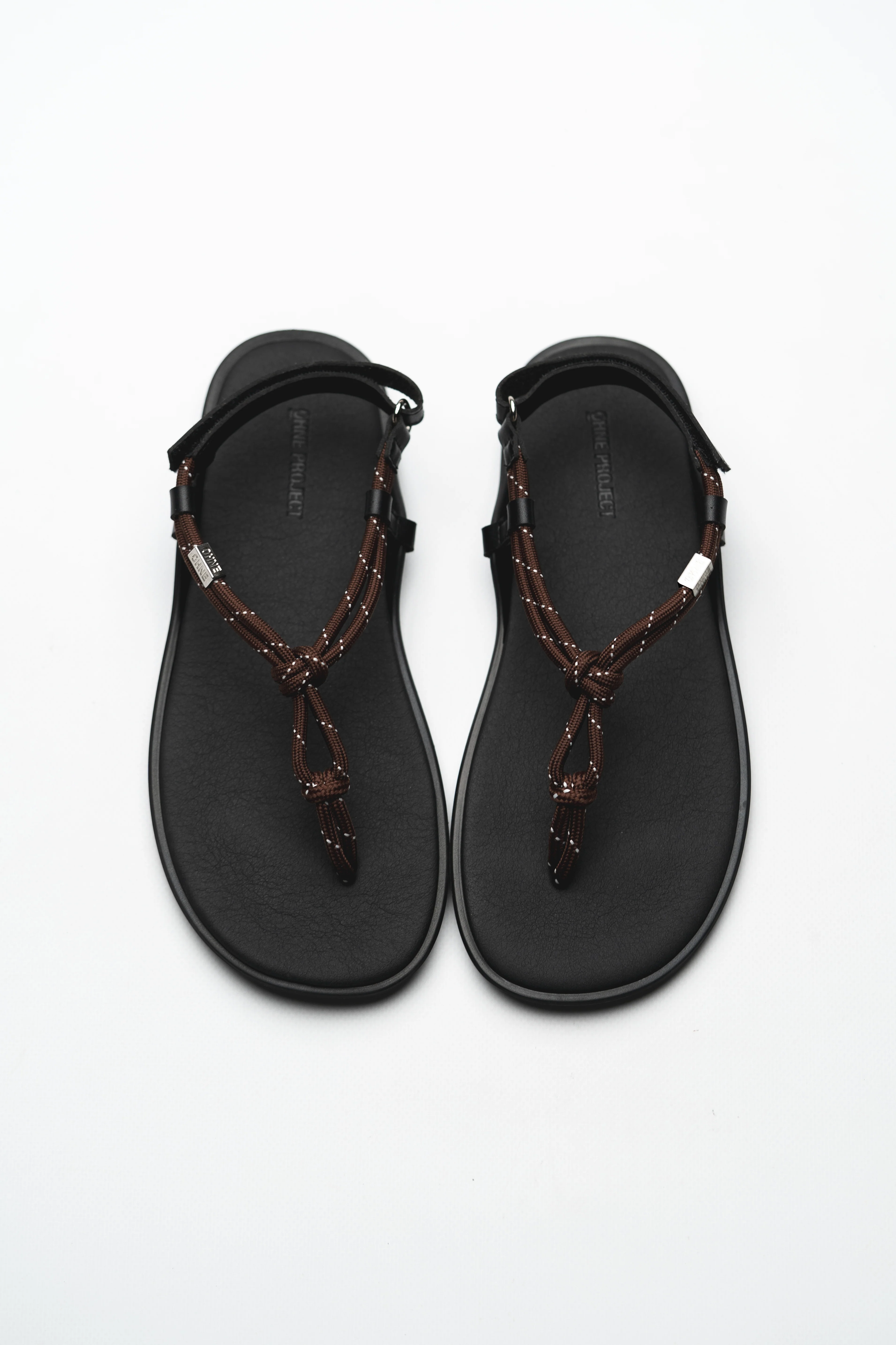 CORD BAREFOOT SANDAL TULUM BROWN - Image 3