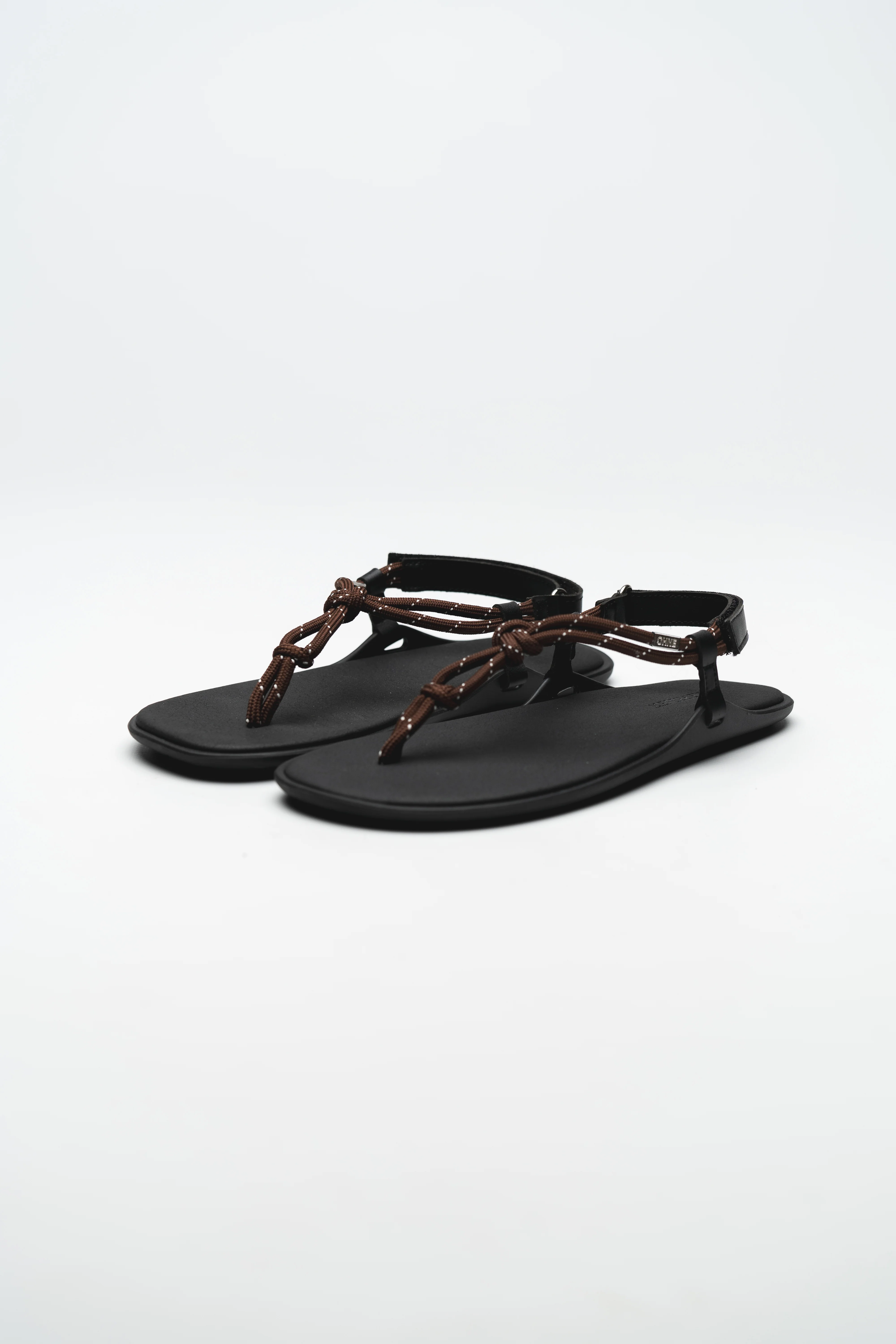 CORD BAREFOOT SANDAL TULUM BROWN - Image 5