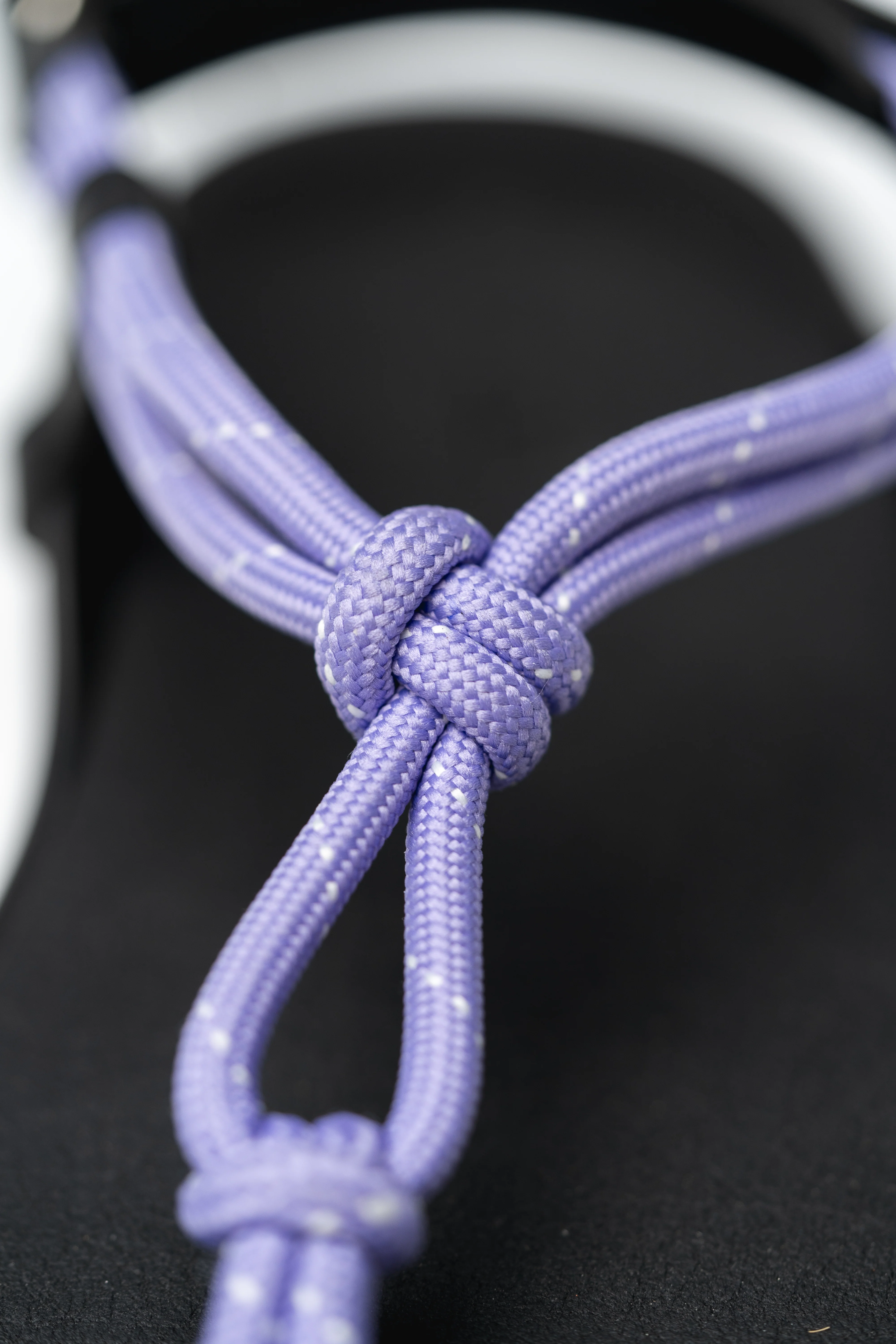 CORD BAREFOOT SANDAL TULUM LILAC - Image 9