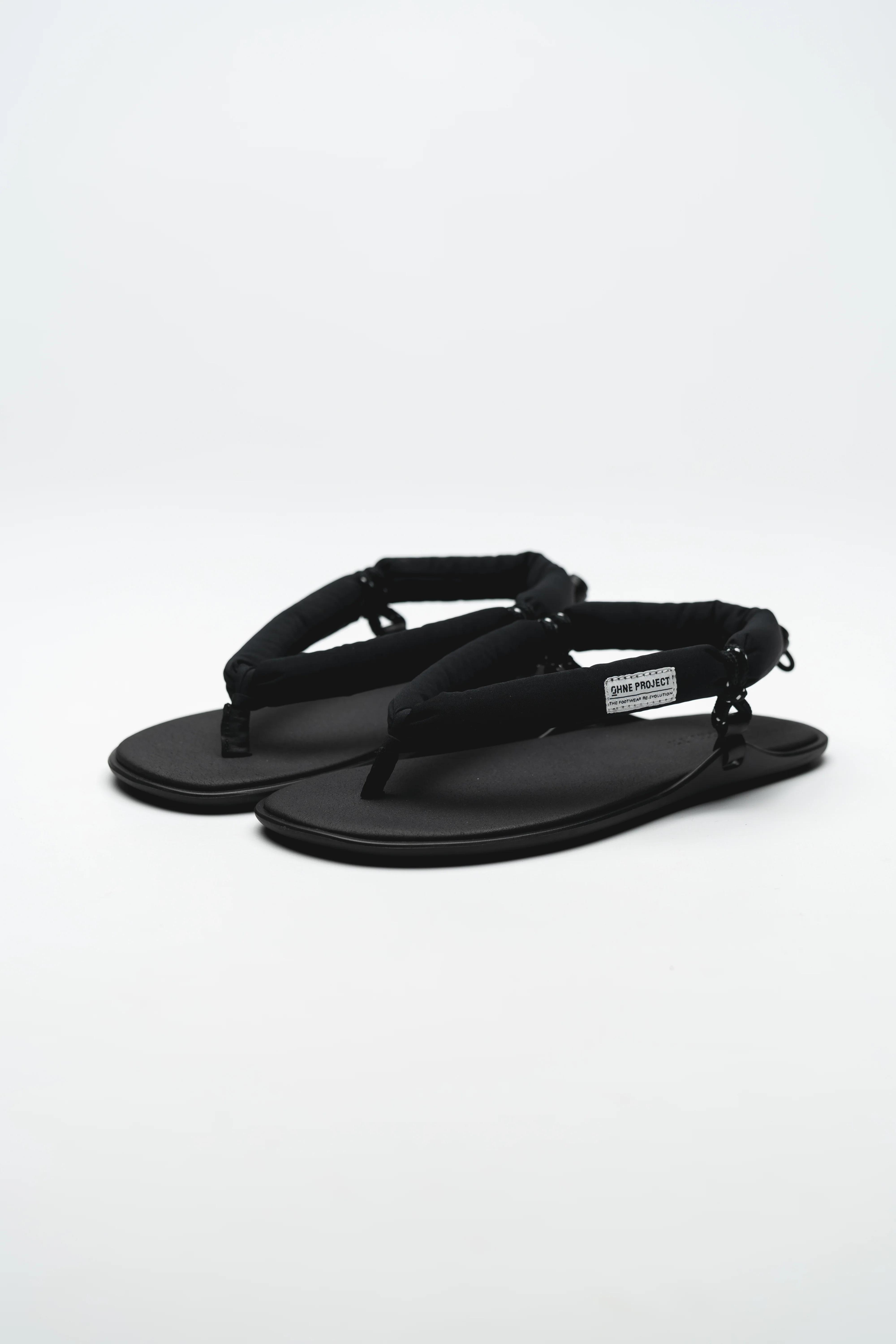 PADDED BAREFOOT SANDAL SOREN BLACK - Image 3
