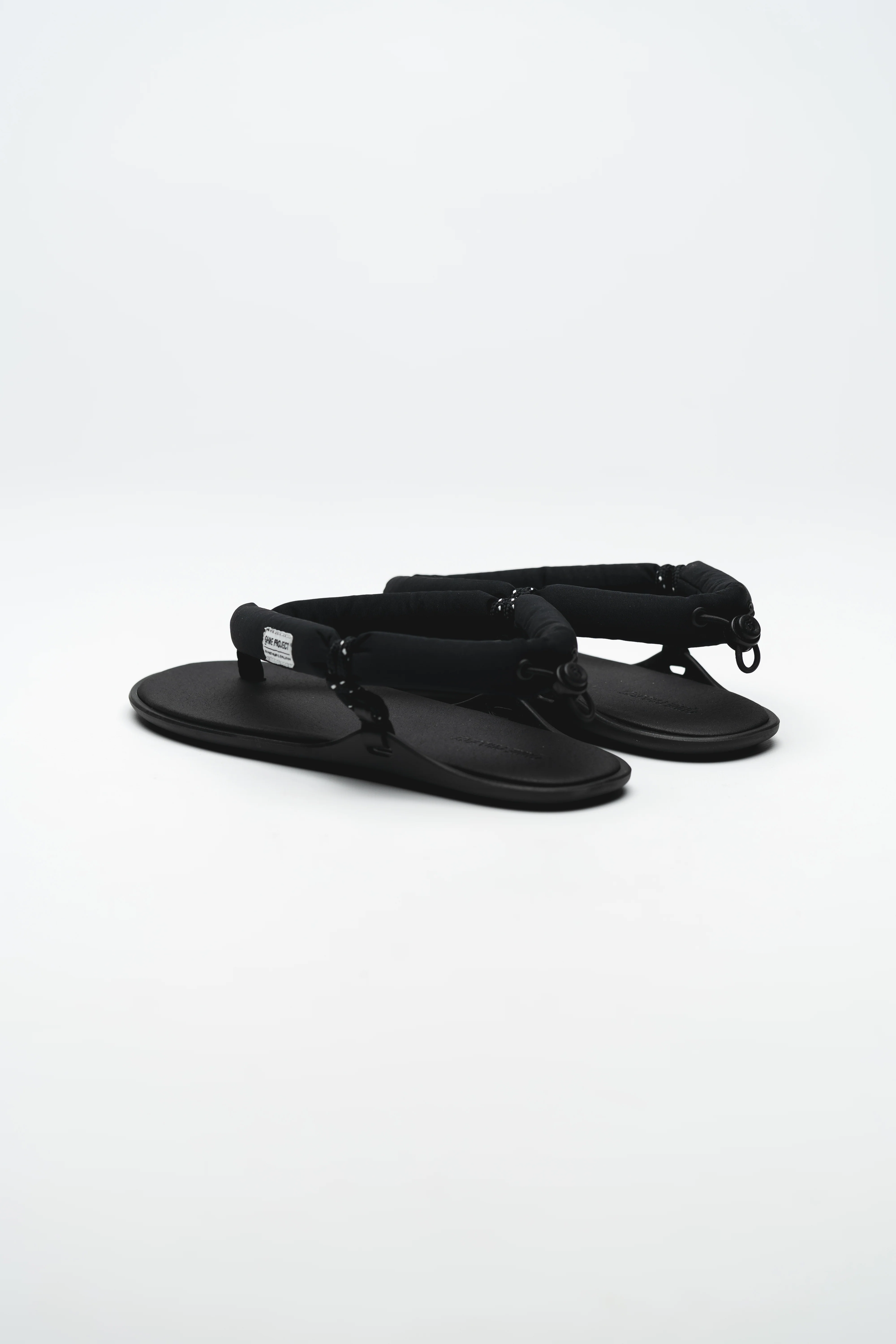 PADDED BAREFOOT SANDAL SOREN BLACK - Image 5